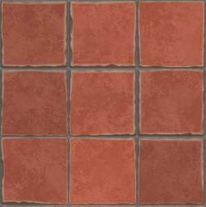 Terracotta-Fliesen für den Fußboden